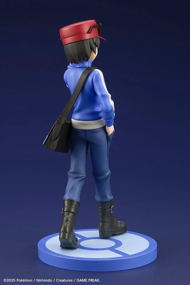 Pokémon Calem with Froakie Artfx J Statue — official product photo 6