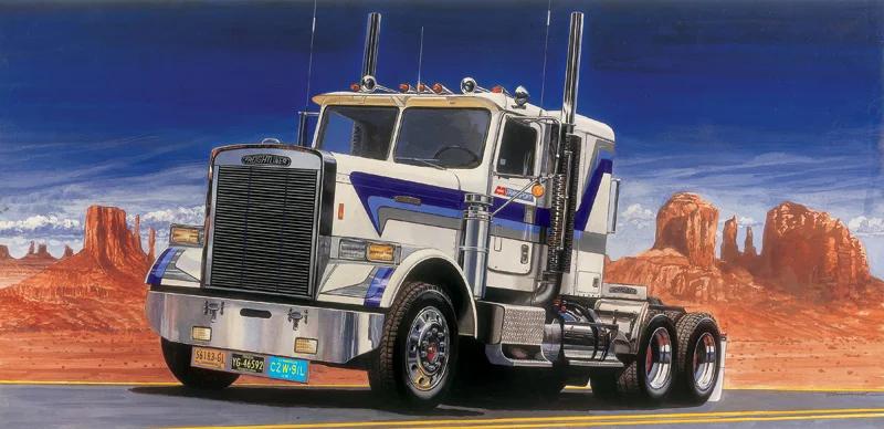Italeri 1/24 Freightliner Flc Model Kit — official product photo 1