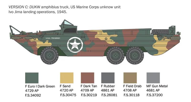 Italeri 1/35 Dukw Model Kit — official product photo 6
