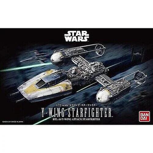 Bandai 1/72 Y-wing Starfighter Model Kit — box art