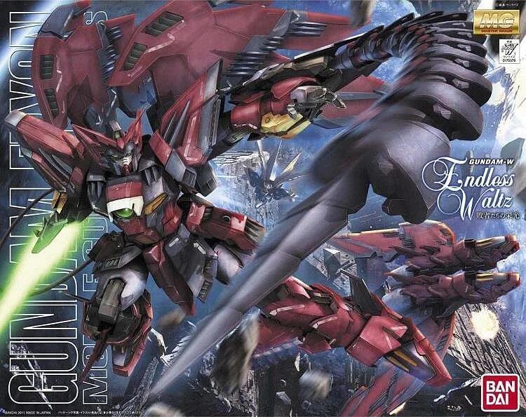 Bandai 1/100 MG Epyon EW Wing Model Kit — official product photo 1