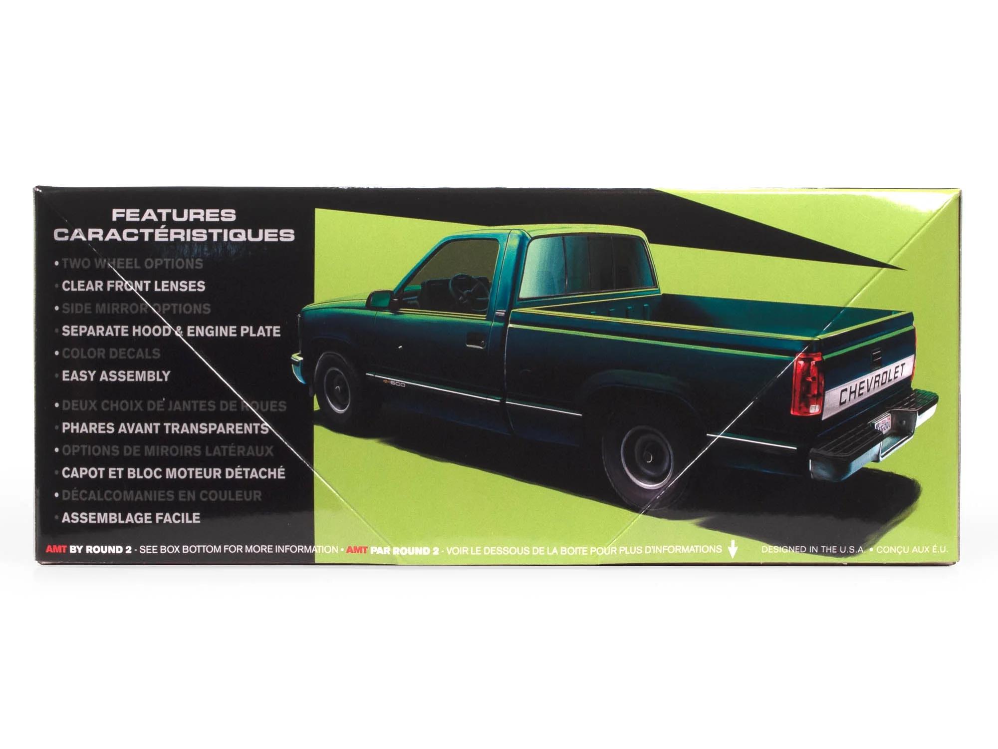 AMT 1/25 92 Chevy Silverado Shortbed P U Model Kit — official product photo 4