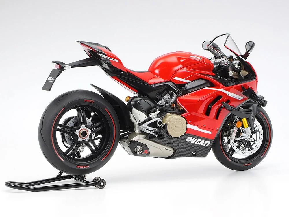 Tamiya 1/12 Ducati Superleggera V4 Model Kit — official product photo 3