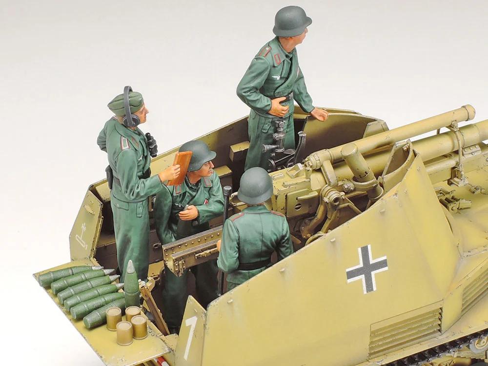 Tamiya 1/35 German SP Howitzer Wespe Model Kit — official product photo 4