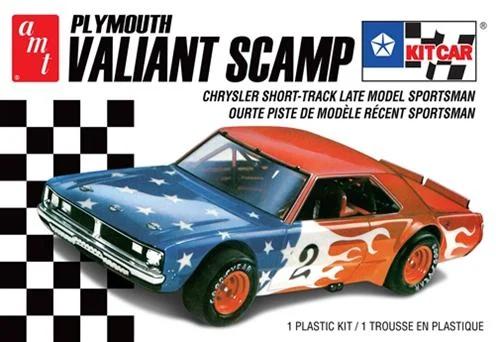 AMT 1/25 Plymouth Valiant Scamp Car Model Kit — box art