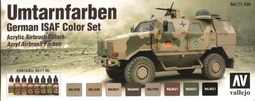 Vallejo Air German Isaf Colors Set — product photo