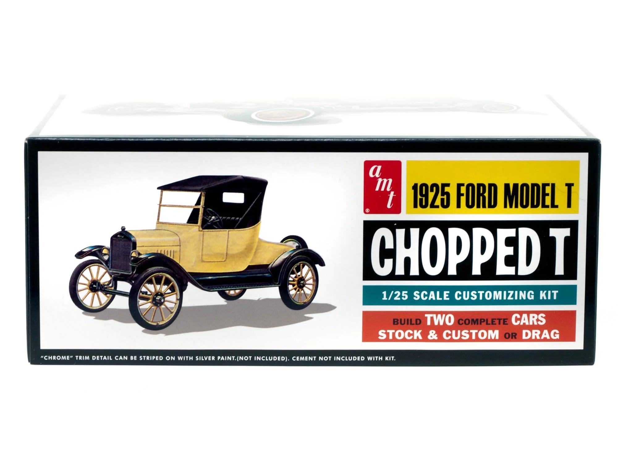 AMT 1/25 25 Ford T Chopped Model Kit — official product photo 3