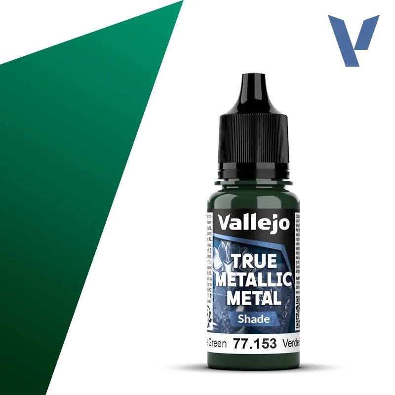 Vallejo True Metallics Beetle Greenshade6pk — product photo