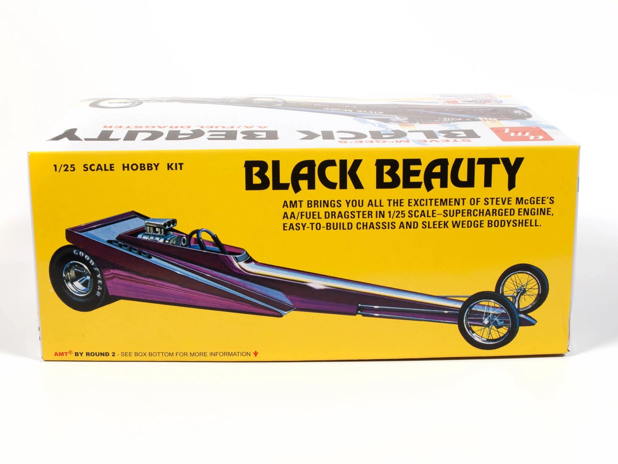 AMT 1/25 Steve Mcgee Blk Beauty Wedge Drgstr Model Kit — official product photo 2