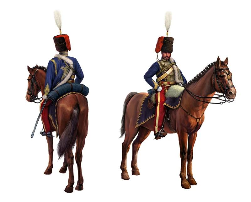 Italeri British 11th Hussars Soldrs 72 Model Kit — official product photo 2