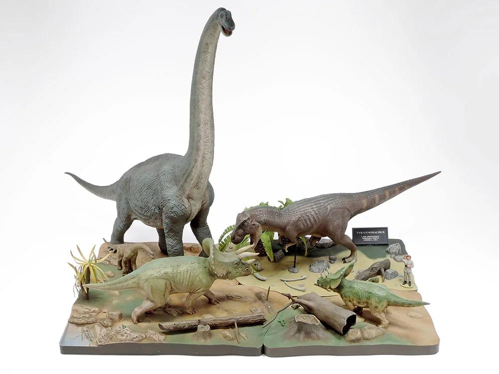 Tamiya Chasmosaurus Diorama Model Kit — official product photo 3