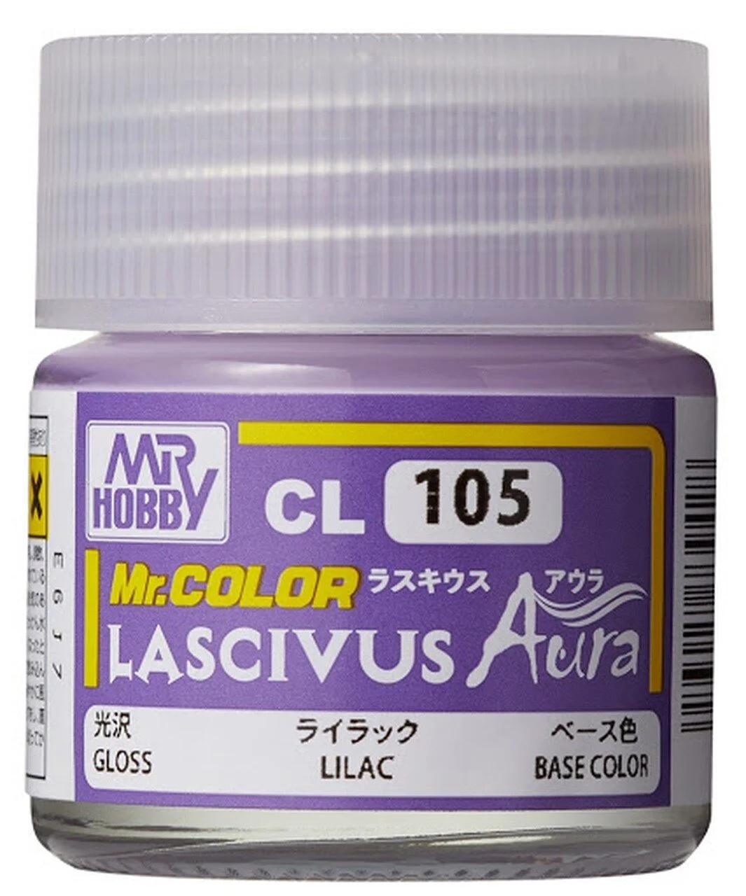 CL105 Mr. Color LASCIVUS Aura Gloss Lilac (10ml) — product photo