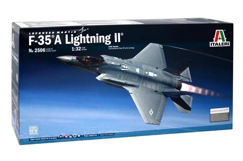 Italeri 1/32 F-35A Lockheed Lightning Model Kit — official product photo 1