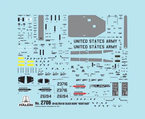 Italeri 1/48 Uh-60a Black Hawk Model Kit — official product photo 3