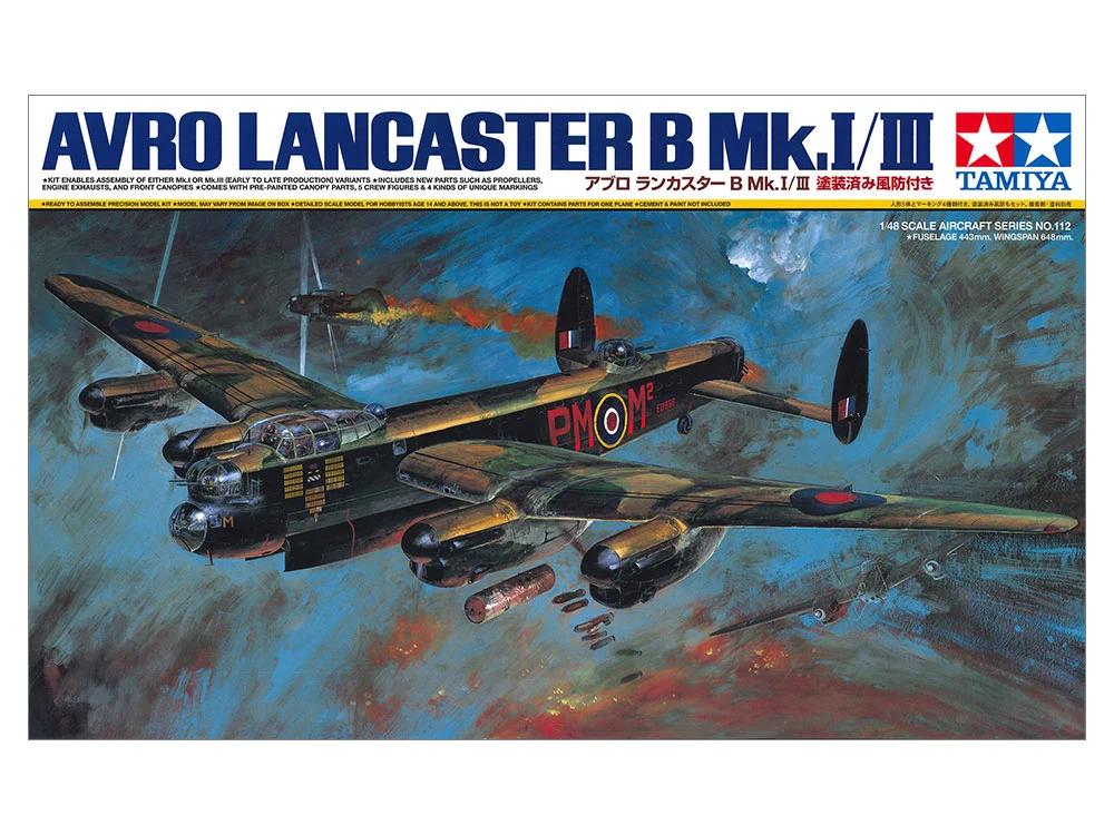 Tamiya 1/48 Avro Lancaster B MK I III Model Kit — official product photo 1