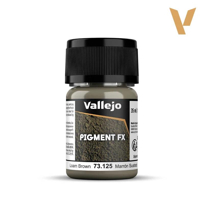 Vallejo Loam Brown Pigment 30ml 6pc — product photo