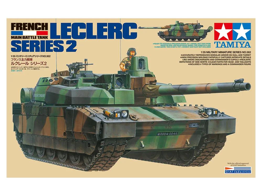 Tamiya 1/35 French Mbt Leclerc Model Kit — official product photo 1