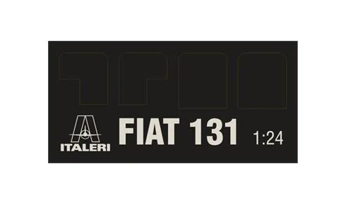 Italeri 1/24 Fiat 131 Abarth Rally Olio Fiat Model Kit — official product photo 4