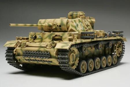 Tamiya 1/48 Panzerkampfwagen III Model Kit — box art