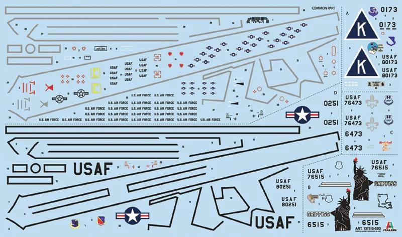Italeri 1/72 B-52G Stratofortress Model Kit — official product photo 2