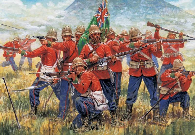 Italeri 1/72 Zulu War British Inf Model Kit — official product photo 1