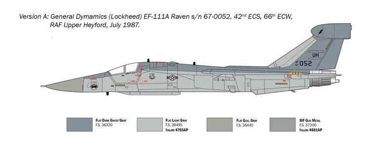 Italeri 1/72 EF-111A Raven Model Kit — official product photo 4