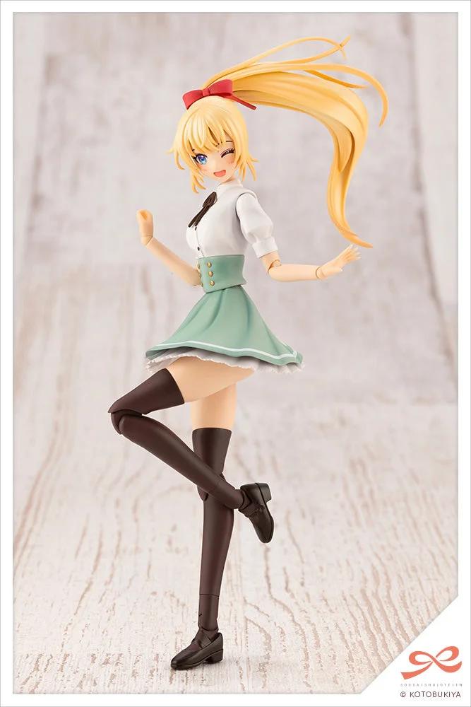 Kotobukiya Ritsuka Saeki【ST. Iris Gakuen Girls’ High School Summer Clothes】 1/10 Scale Model Kit (JK003R) — official product photo 1