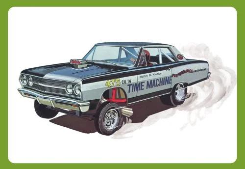AMT 1/25 65 Chevy Chevelle Awb Time Machine Model Kit — box art