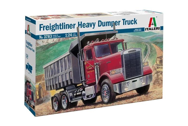 Italeri 1/24 Freightliner Heavy Dumper Truck Model Kit — official product photo 1