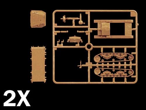 Italeri 1/72 Semovente M40 Da 75 18 Model Kit — official product photo 4