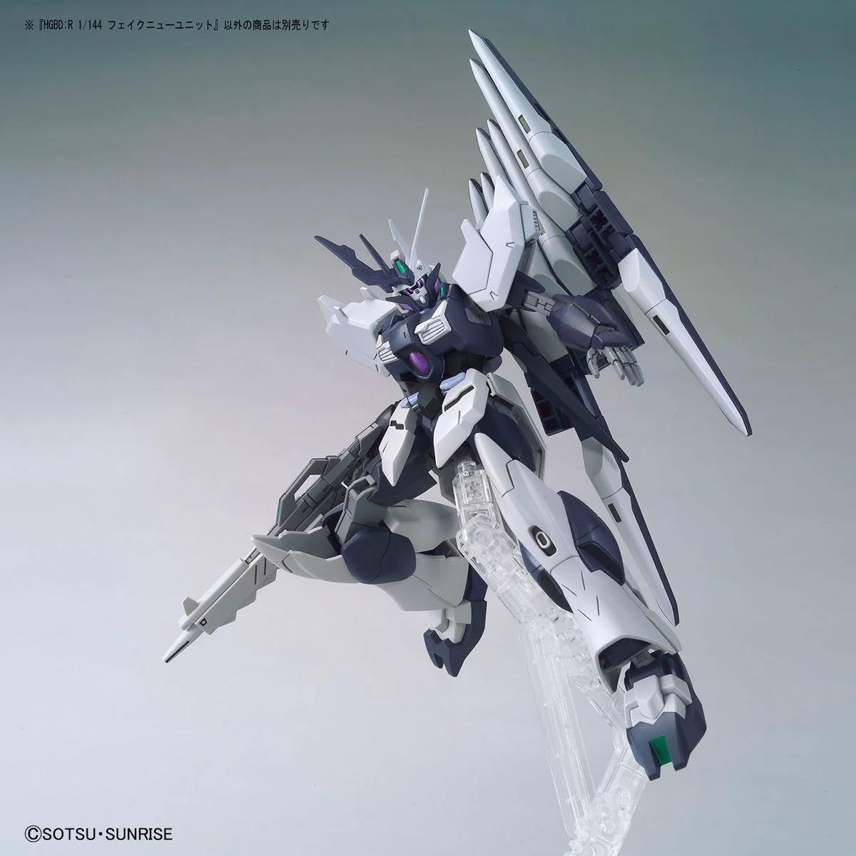 Bandai 1/144 HG Fake Nu Unit Build Divers Model Kit — official product photo 3