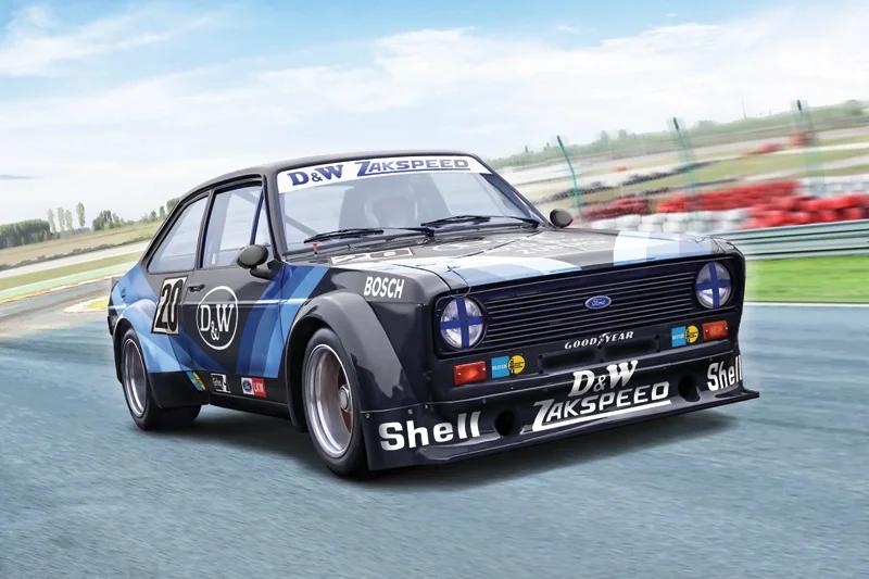 Italeri 1/24 Ford Escort Zakspeed Gr 2 Model Kit — official product photo 1