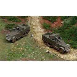 Italeri 1/72 M3 75mm Half Track Model Kit — box art
