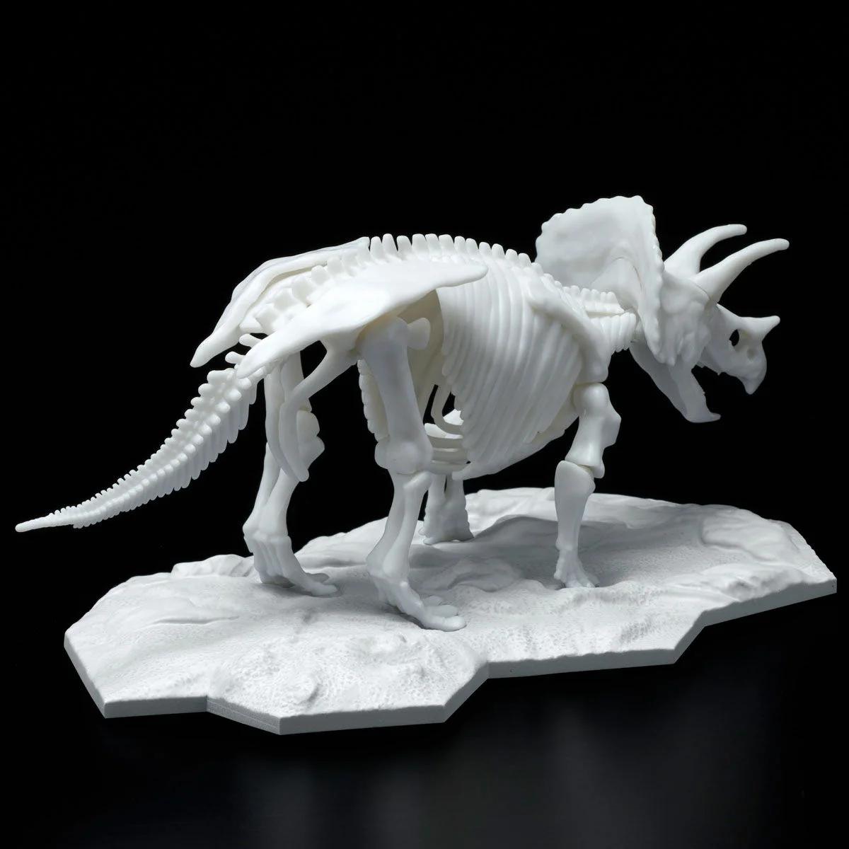 Bandai Triceratops Limex Skeleton Model Kit — official product photo 3