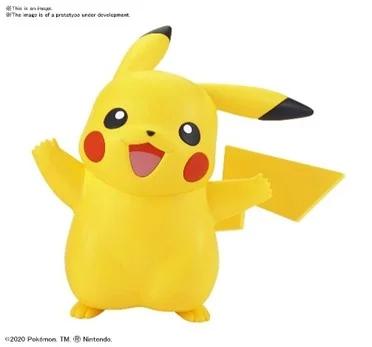 Bandai 01 Pikachu Pokemon Quick Model Kit — box art