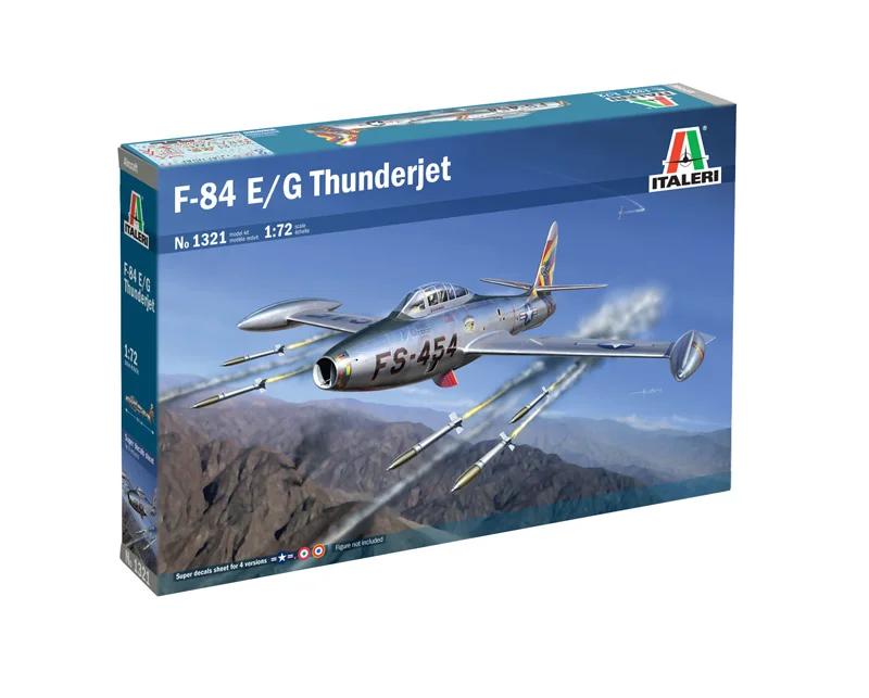 Italeri 1/72 F-84G Republic Thunderjet Model Kit — official product photo 1