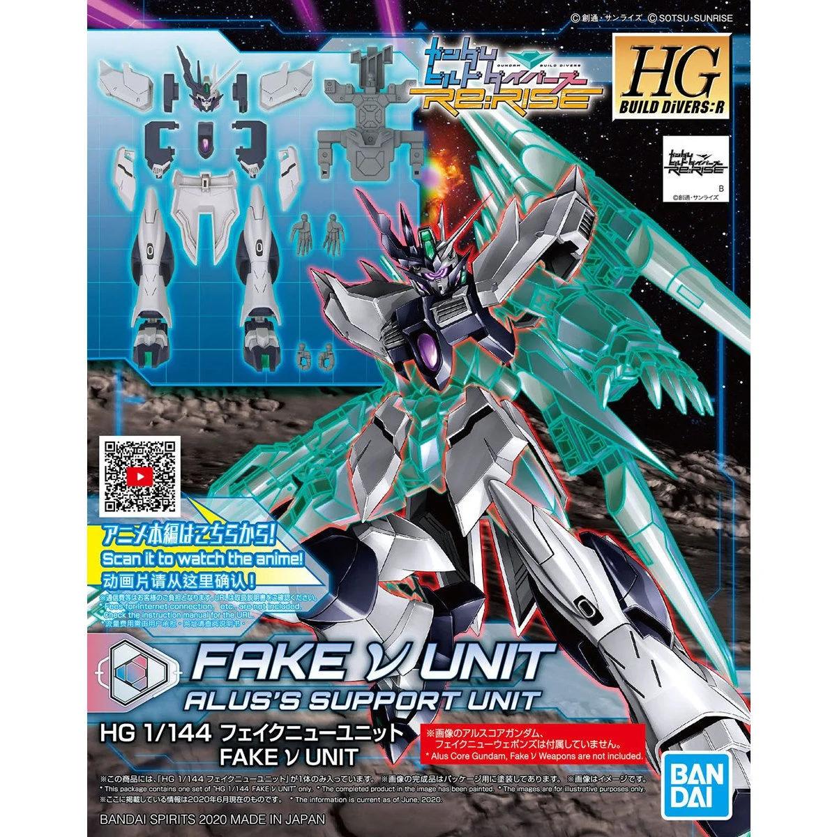 Bandai 1/144 HG Fake Nu Unit Build Divers Model Kit — official product photo 5