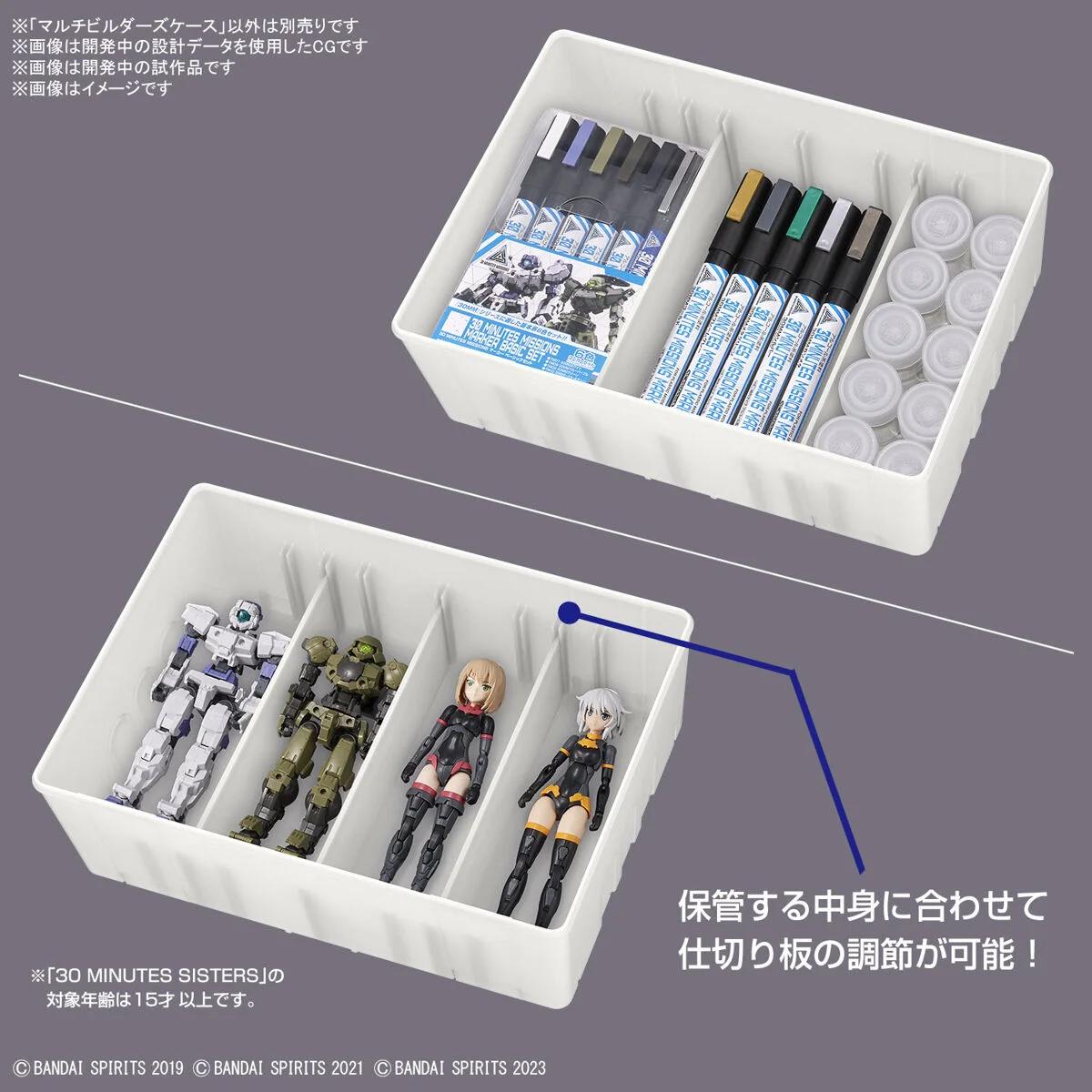 Bandai 1/144 30MM Multi Builders Case Model Kit — official product photo 4