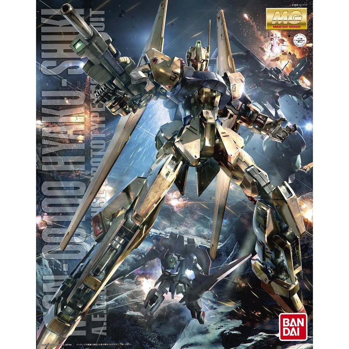 Bandai 1/100 MG Hyaku-shiki 2 0 Z Model Kit — official product photo 1