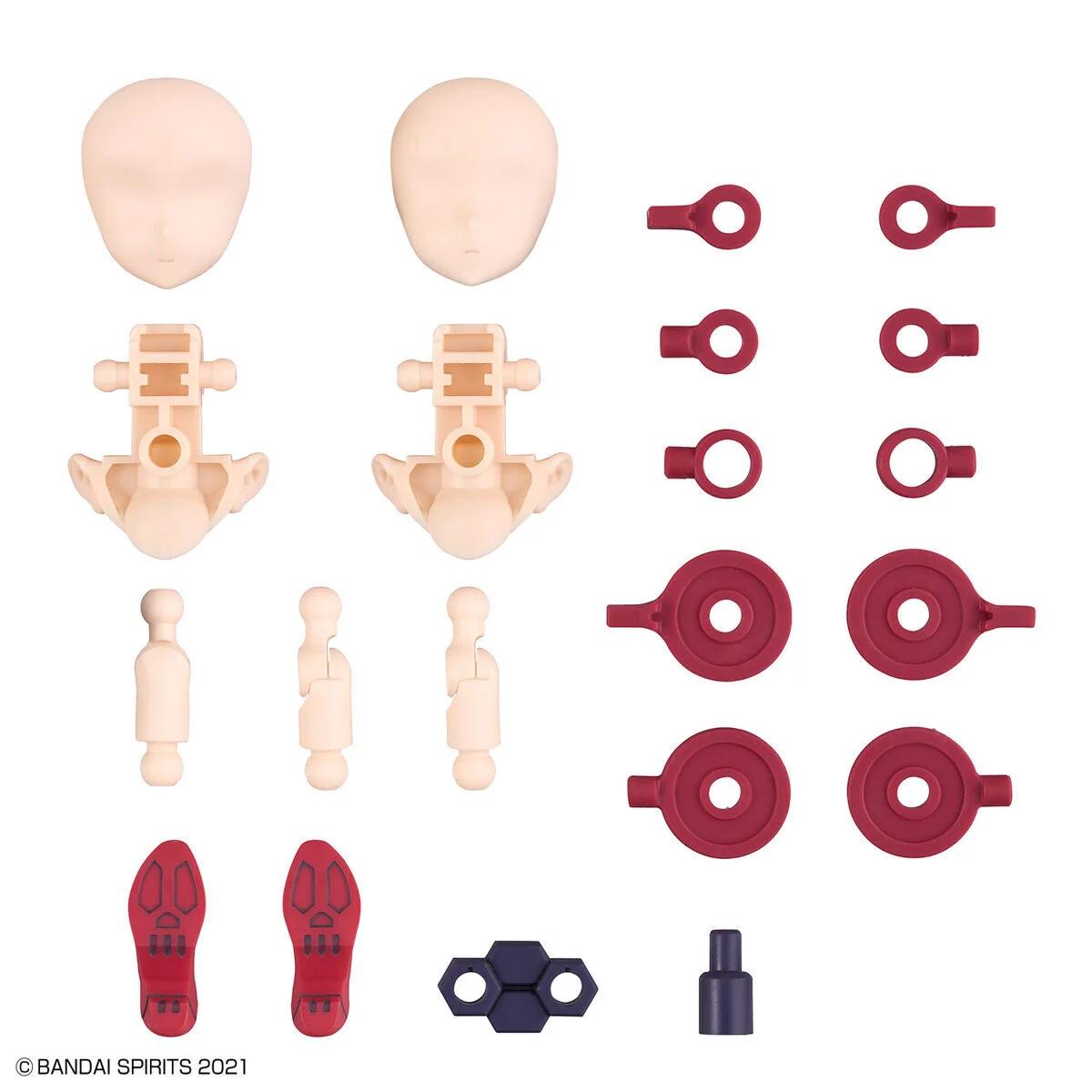 Bandai Option Parts Set 6 Chaser Costumea30ms Model Kit — official product photo 2