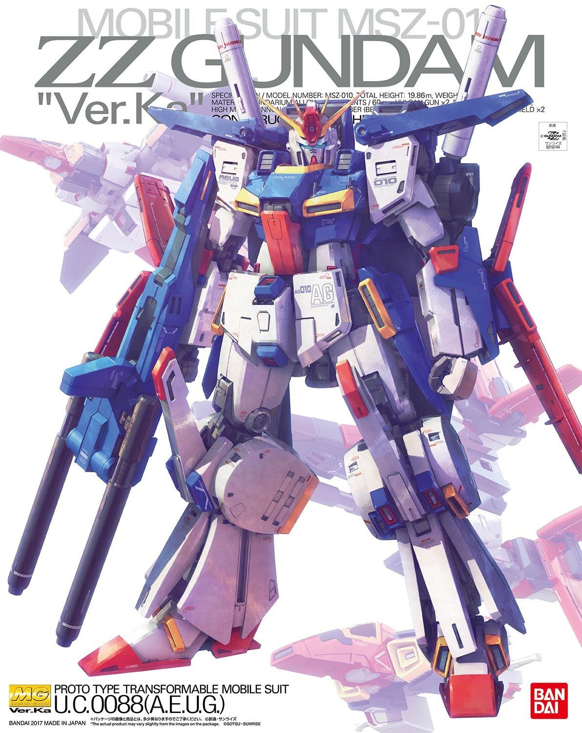 1/100 MG Mobile Suit MSZ-01 ZZ Gundam Ver. Ka - Artrovo Gundam