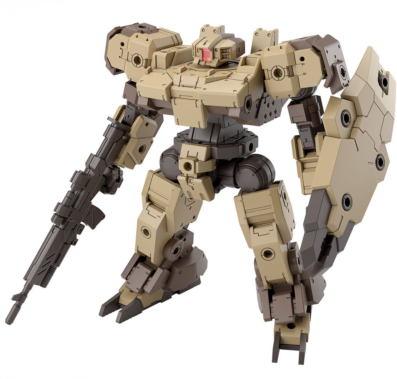 Bandai 1/144 30MM eEXM-9 Baskyrotto (Brown) Model Kit — box art