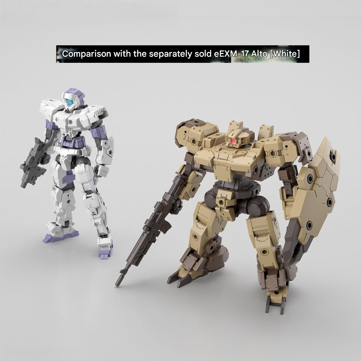 Bandai 1/144 30MM eEXM-9 Baskyrotto (Brown) Model Kit - Image 9 of 10