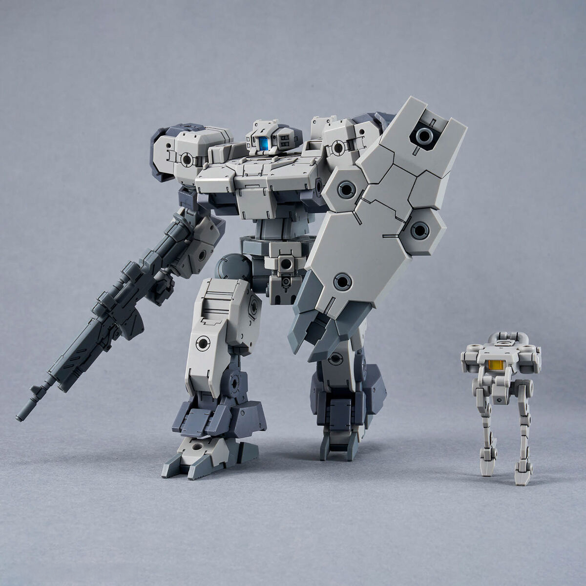 Bandai 1/144 30MM eEXM-9 Baskyrotto (Gray) Model Kit - Image 8 of 12