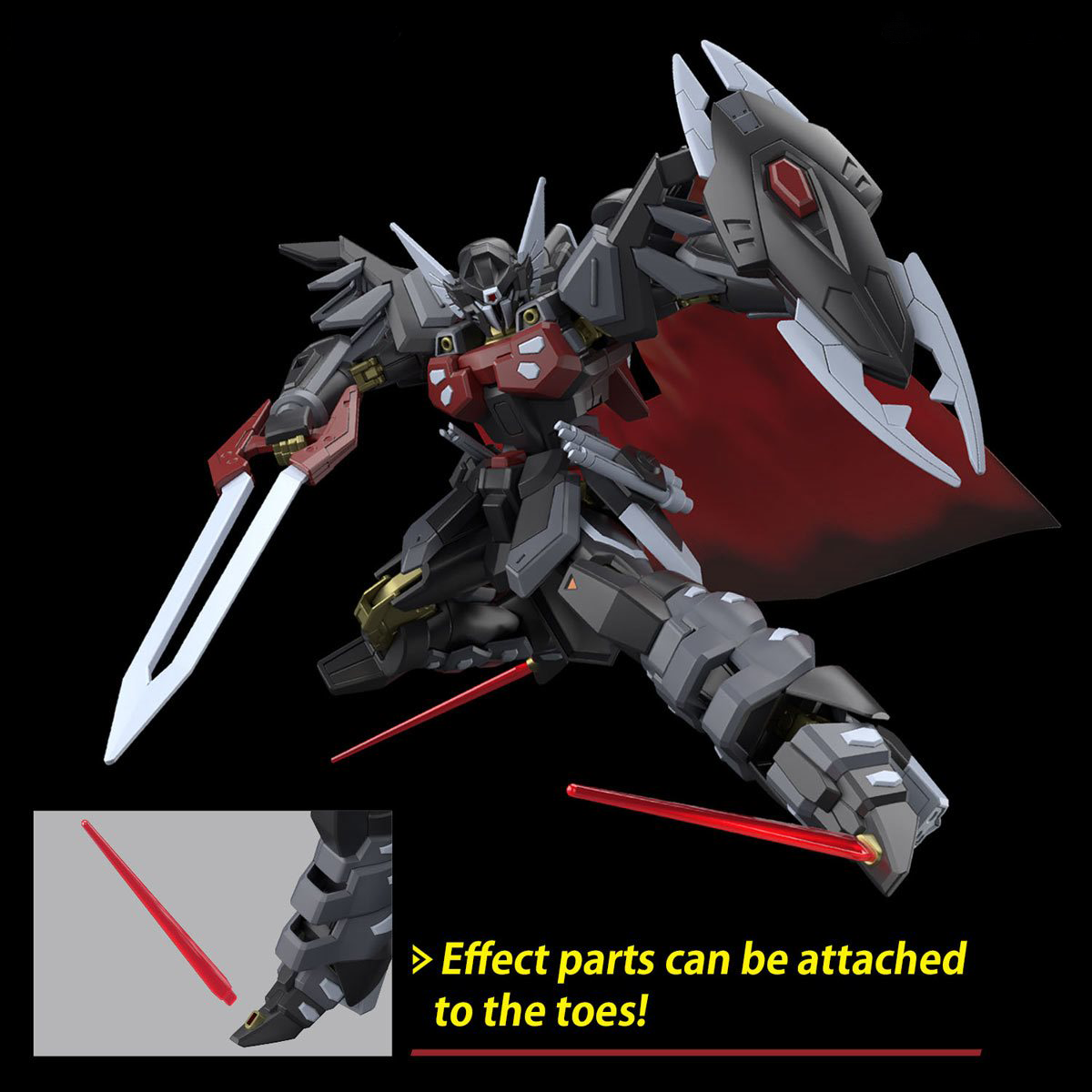 1/144 HG NOG-M1A1 Black Knight Squad Shi-ve.A - Artrovo Gundam