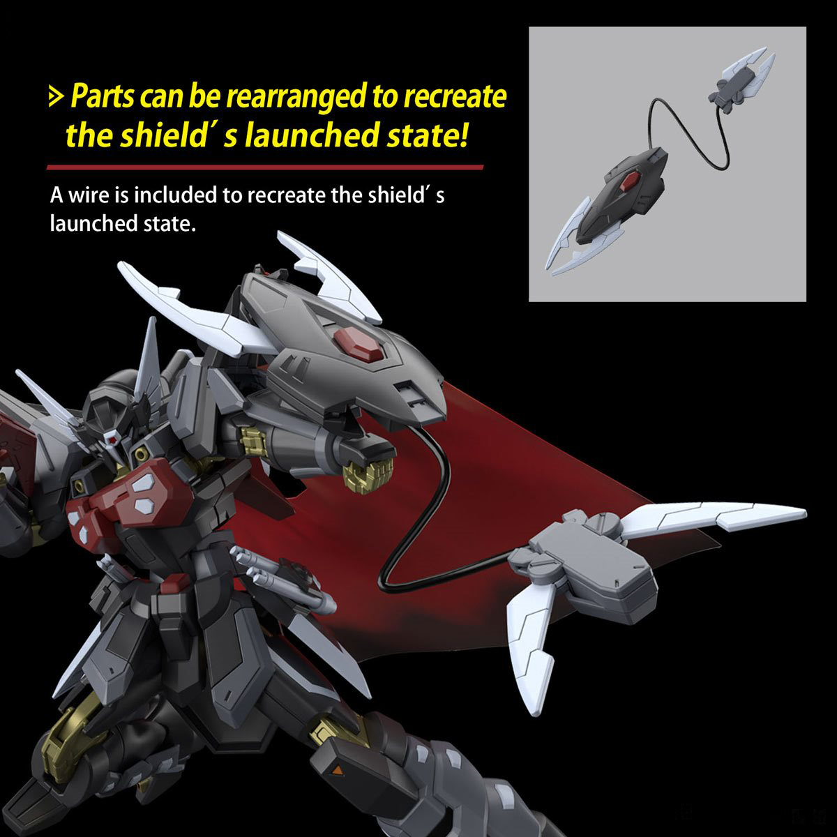 1/144 HG NOG-M1A1 Black Knight Squad Shi-ve.A - Artrovo Gundam