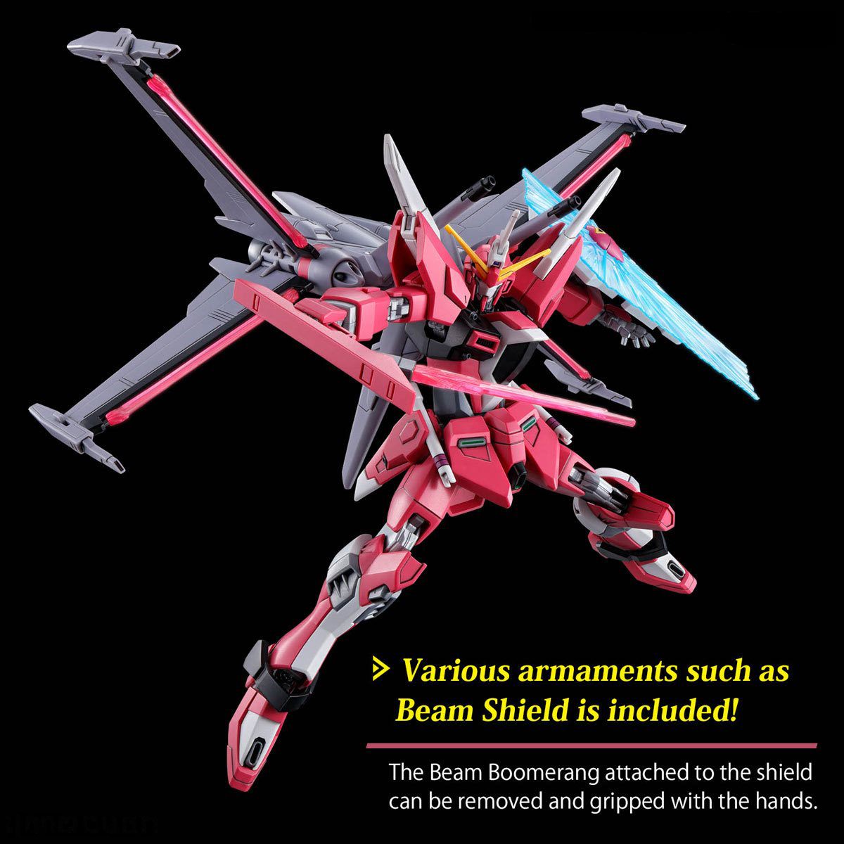 Bandai 1/144 HG ZGMF-X19A Infinite Justice Gundam Model Kit - Image 5 of 10
