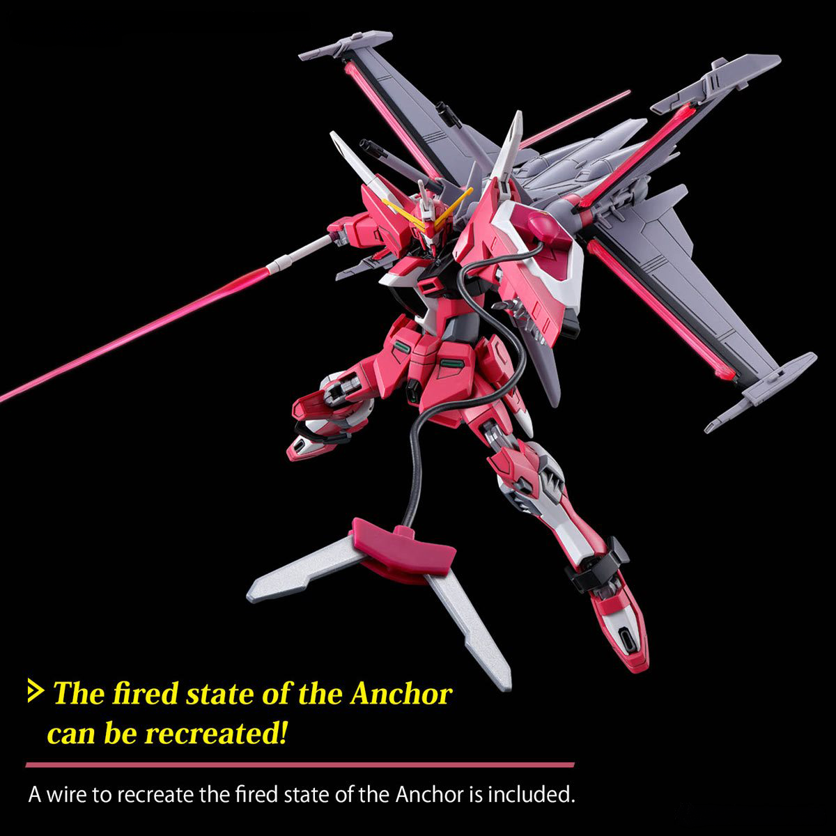 Bandai 1/144 HG ZGMF-X19A Infinite Justice Gundam Model Kit - Image 8 of 10