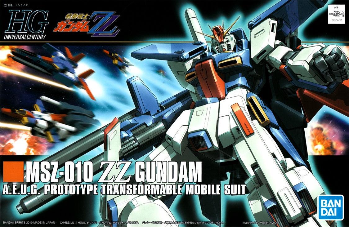 Bandai 1/144 HGUC MSZ-010 ZZ Gundam Model Kit - Image 8 of 8