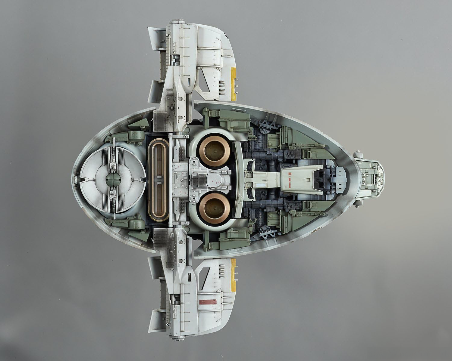 Bandai 1/144 Star Wars Boba Fett’s Starship Scale Model Kit - Image 5 of 6